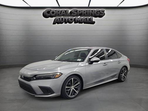 Silver 2024 Honda Civic Touring