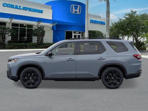 Sonic Gray Pearl 2026 Honda Pilot Black Edition