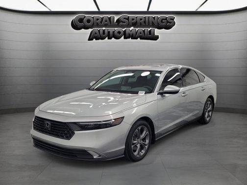 Silver 2024 Honda Accord EX