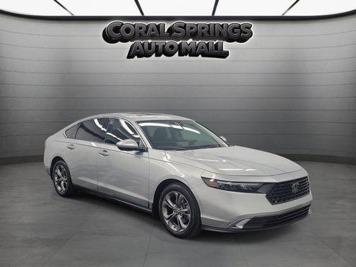 Silver 2024 Honda Accord EX