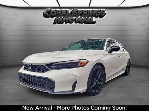 White 2025 Honda Civic Sport