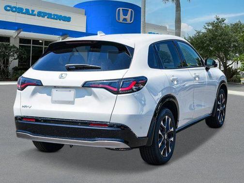 Platinum White Pearl 2026 Honda HR-V EX-L