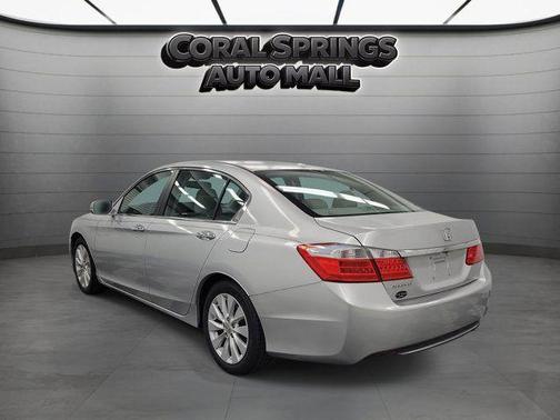 Silver 2013 Honda Accord EX-L