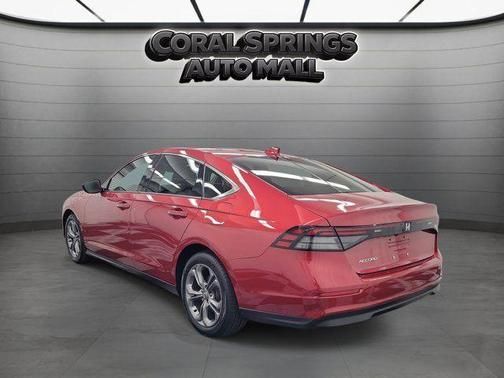 Red 2024 Honda Accord EX