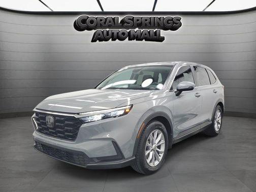 Gray 2024 Honda CR-V EX