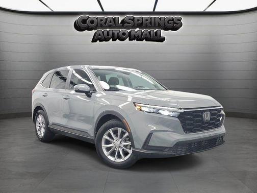 Gray 2024 Honda CR-V EX