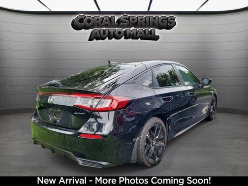 Black 2025 Honda Civic Sport