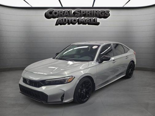 Silver 2025 Honda Civic Sport
