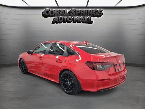 Red 2025 Honda Civic Sport