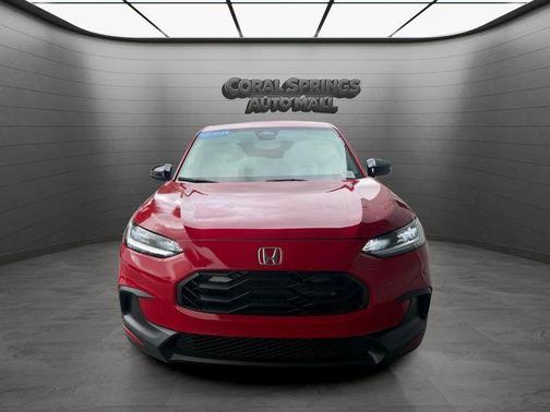 Red 2024 Honda HR-V Sport