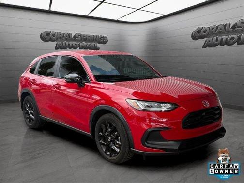 Red 2024 Honda HR-V Sport
