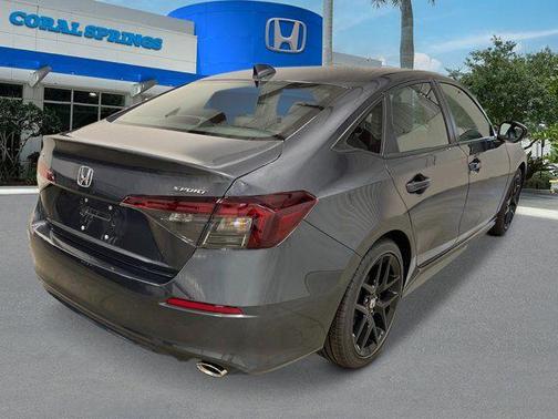 Meteorite Gray Metallic 2026 Honda Civic Sport