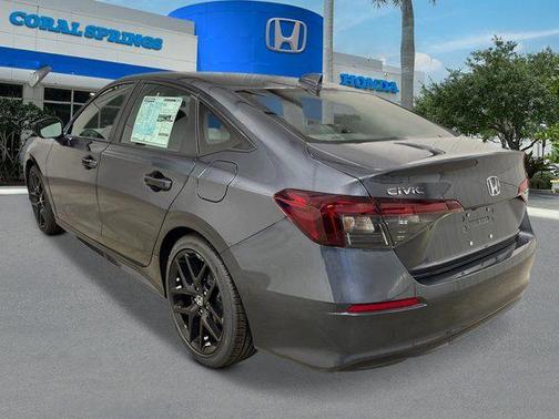 Meteorite Gray Metallic 2026 Honda Civic Sport