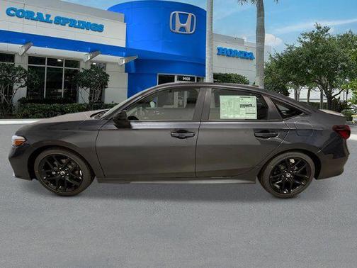 Meteorite Gray Metallic 2026 Honda Civic Sport