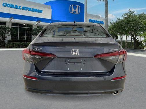 Meteorite Gray Metallic 2026 Honda Civic Sport