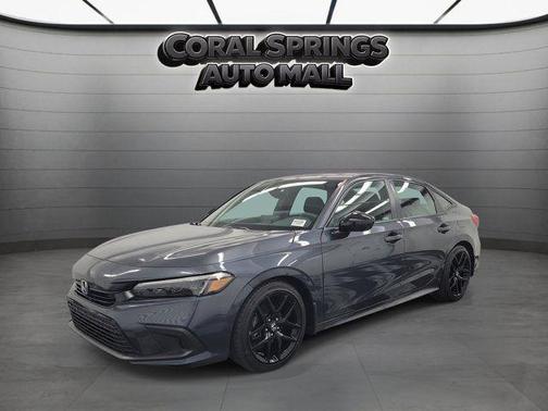 Gray 2024 Honda Civic Sport