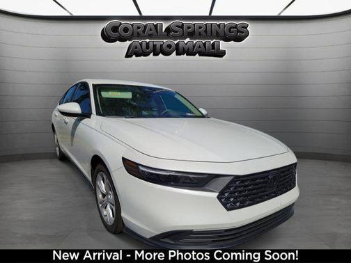 White 2025 Honda Accord LX