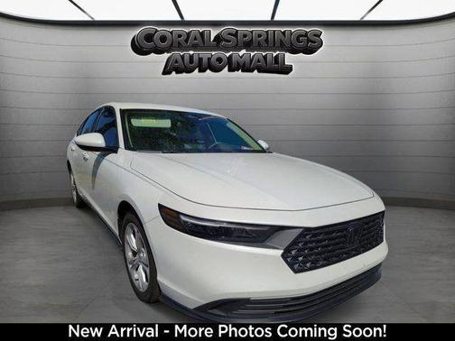 White 2025 Honda Accord LX