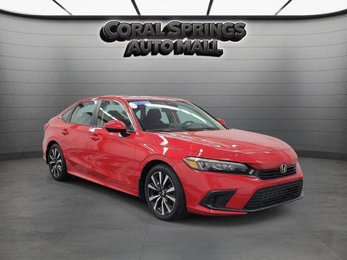 Red 2024 Honda Civic EX