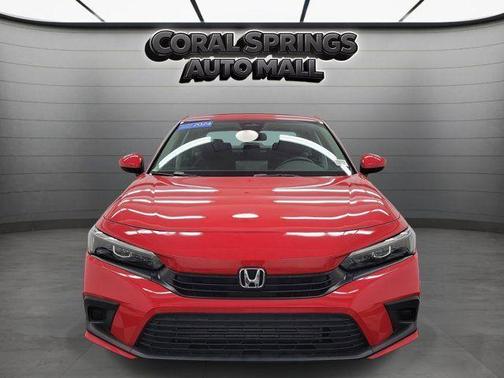 Red 2024 Honda Civic EX