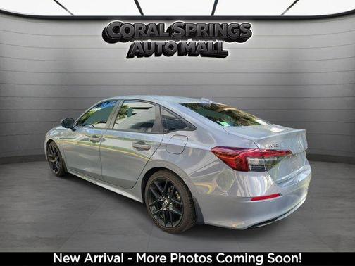 Gray 2025 Honda Civic Sport