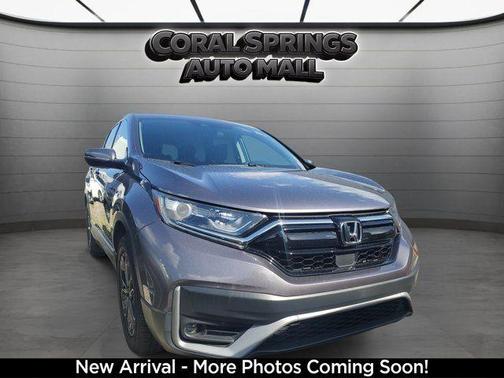 Gray 2021 Honda CR-V EX