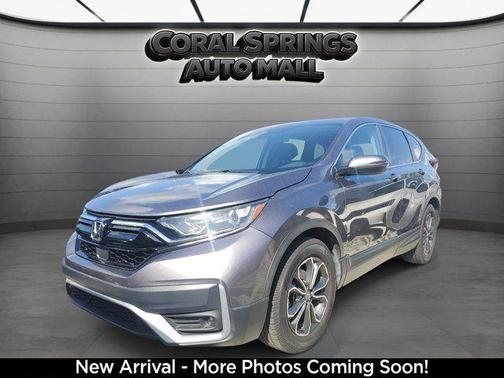 Gray 2021 Honda CR-V EX