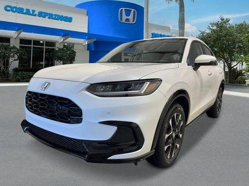 Platinum White Pearl 2026 Honda HR-V EX-L
