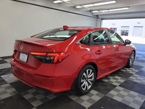 Red 2023 Honda Civic LX