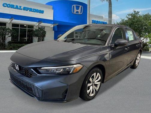 Meteorite Gray Metallic 2026 Honda Civic LX