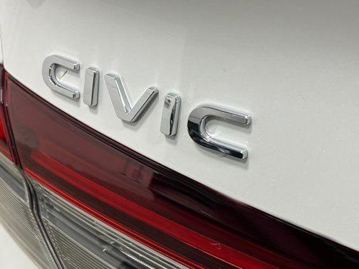 Platinum White Pearl 2026 Honda Civic Hybrid Sport