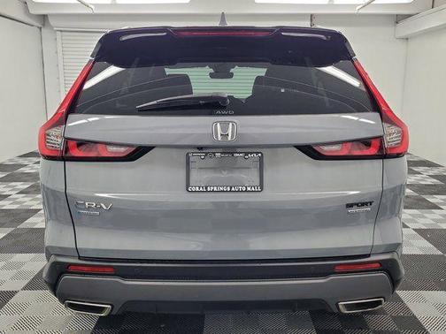 Gray 2024 Honda CR-V Hybrid Sport Touring