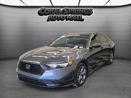 Gray 2024 Honda Accord EX