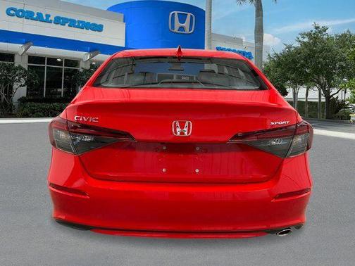Red 2026 Honda Civic Sport