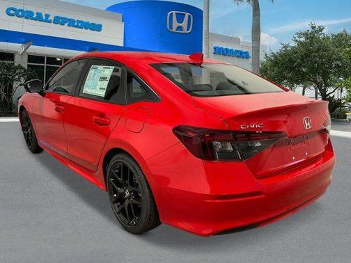 Red 2026 Honda Civic Sport