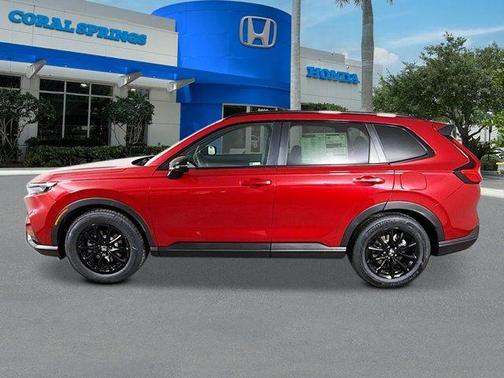 Radiant Red Metallic 2026 Honda CR-V Hybrid Sport-L