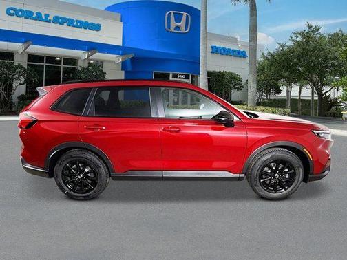 Radiant Red Metallic 2026 Honda CR-V Hybrid Sport-L
