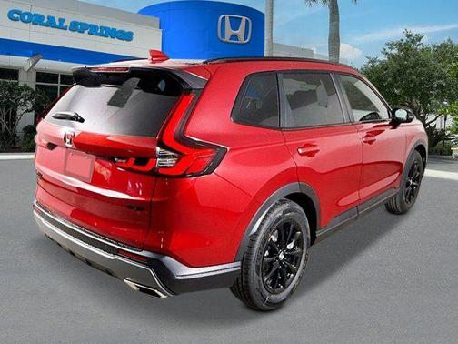 Radiant Red Metallic 2026 Honda CR-V Hybrid Sport-L