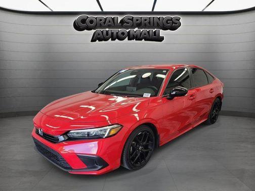 Red 2024 Honda Civic Sport