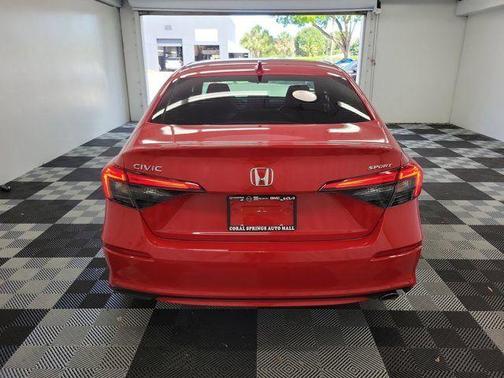 Red 2024 Honda Civic Sport