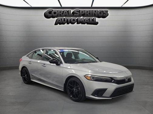 Silver 2024 Honda Civic Sport