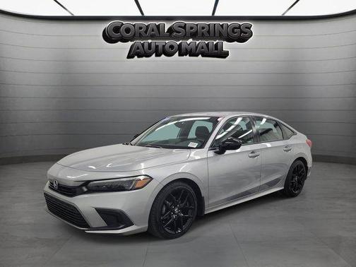 Silver 2024 Honda Civic Sport