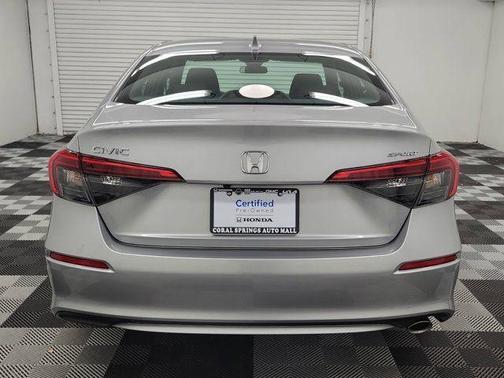 Silver 2024 Honda Civic Sport