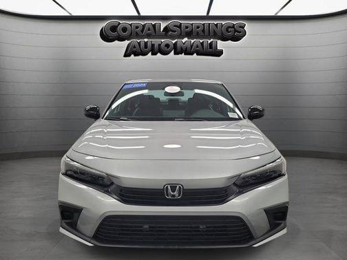 Silver 2024 Honda Civic Sport