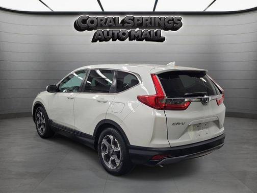White 2019 Honda CR-V EX-L