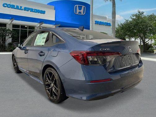 Blue Lagoon 2026 Honda Civic Hybrid Sport