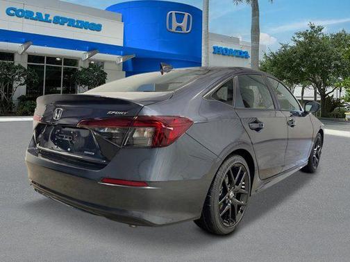 Meteorite Gray Metallic 2026 Honda Civic Hybrid Sport
