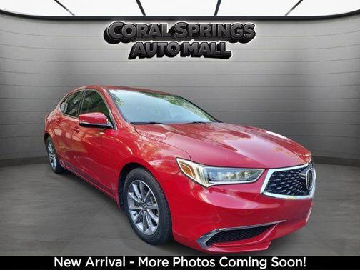 Red 2018 Acura TLX FWD