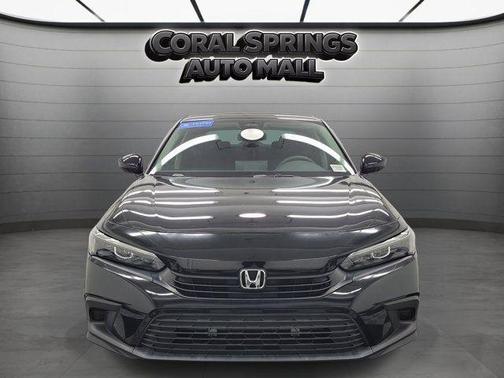 Black 2024 Honda Civic LX