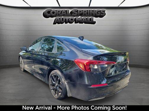 Black 2024 Honda Civic Sport